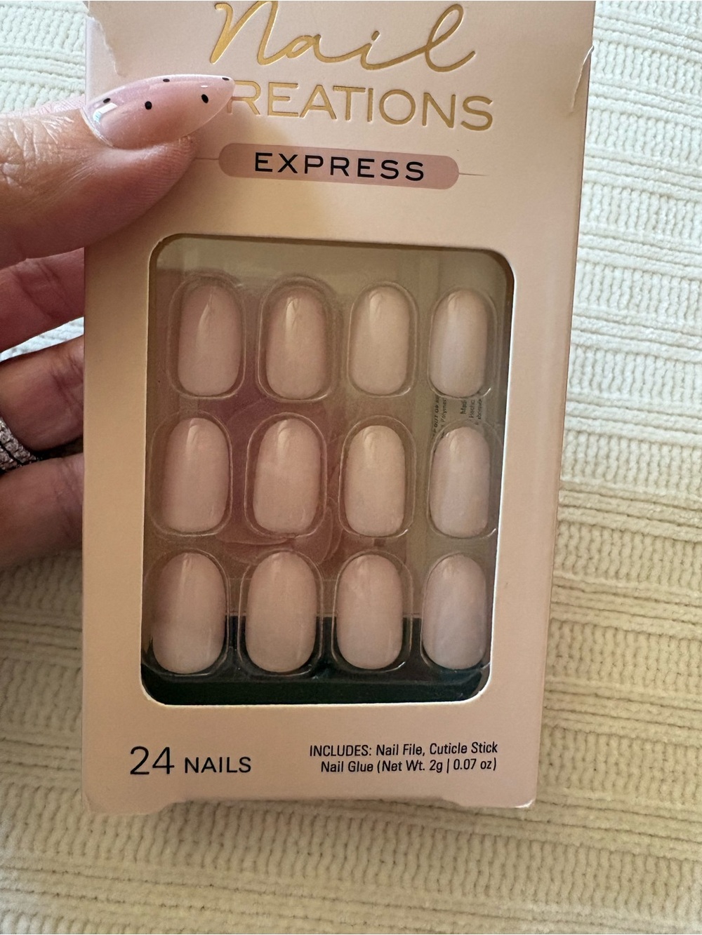 Cala Nail Creations Express Press-On Nails - Light Pink - Picture 7 of 8